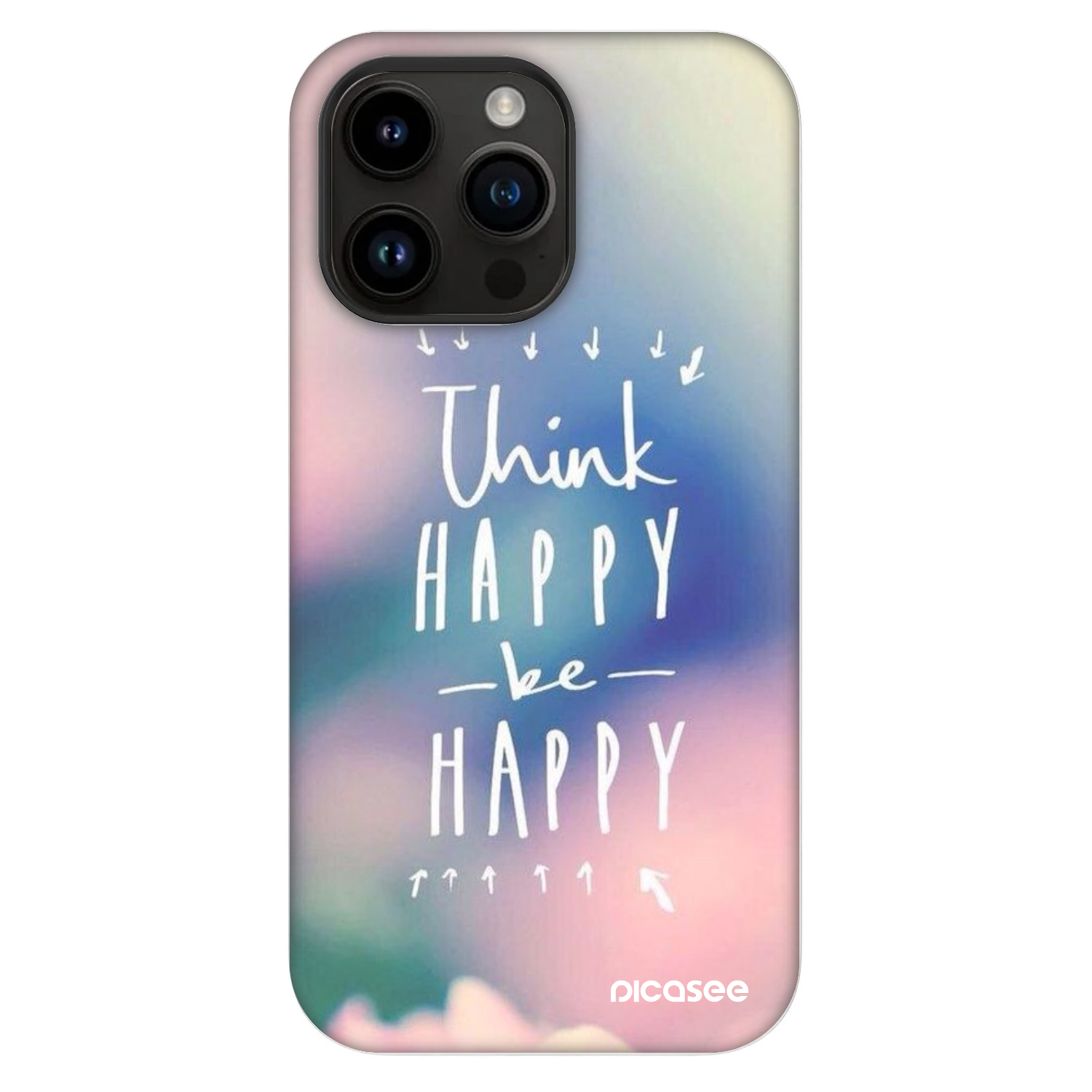 Picasee Fashion Case MagSafe για Apple iPhone 14 Pro Max - Think happy be happy