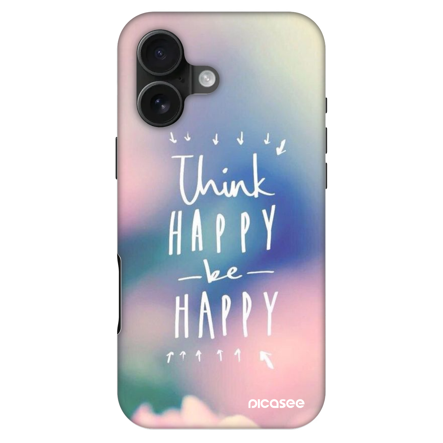 Picasee Fashion Case MagSafe για Apple iPhone 16 - Think happy be happy