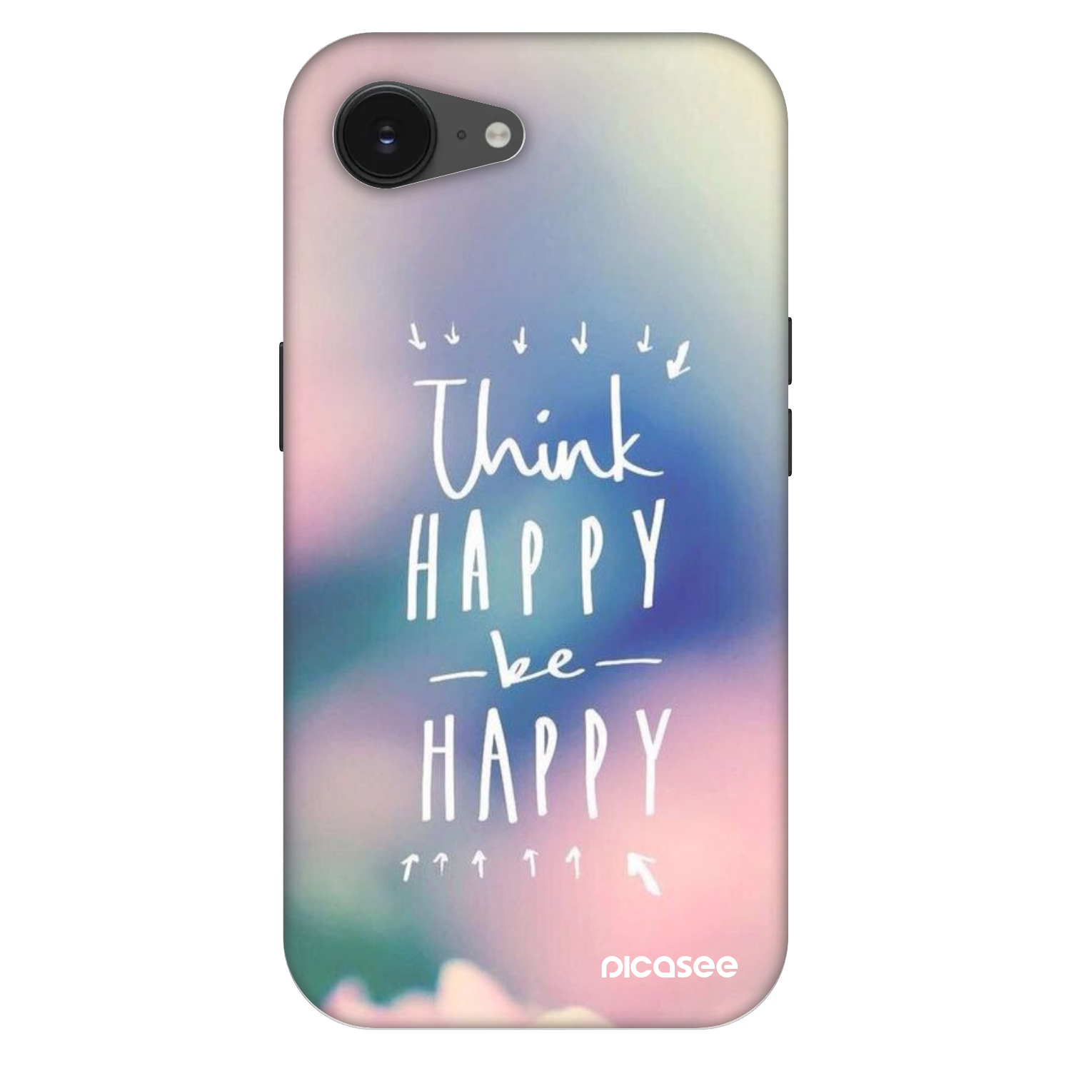 Picasee Fashion Case MagSafe για Apple iPhone 16e - Think happy be happy