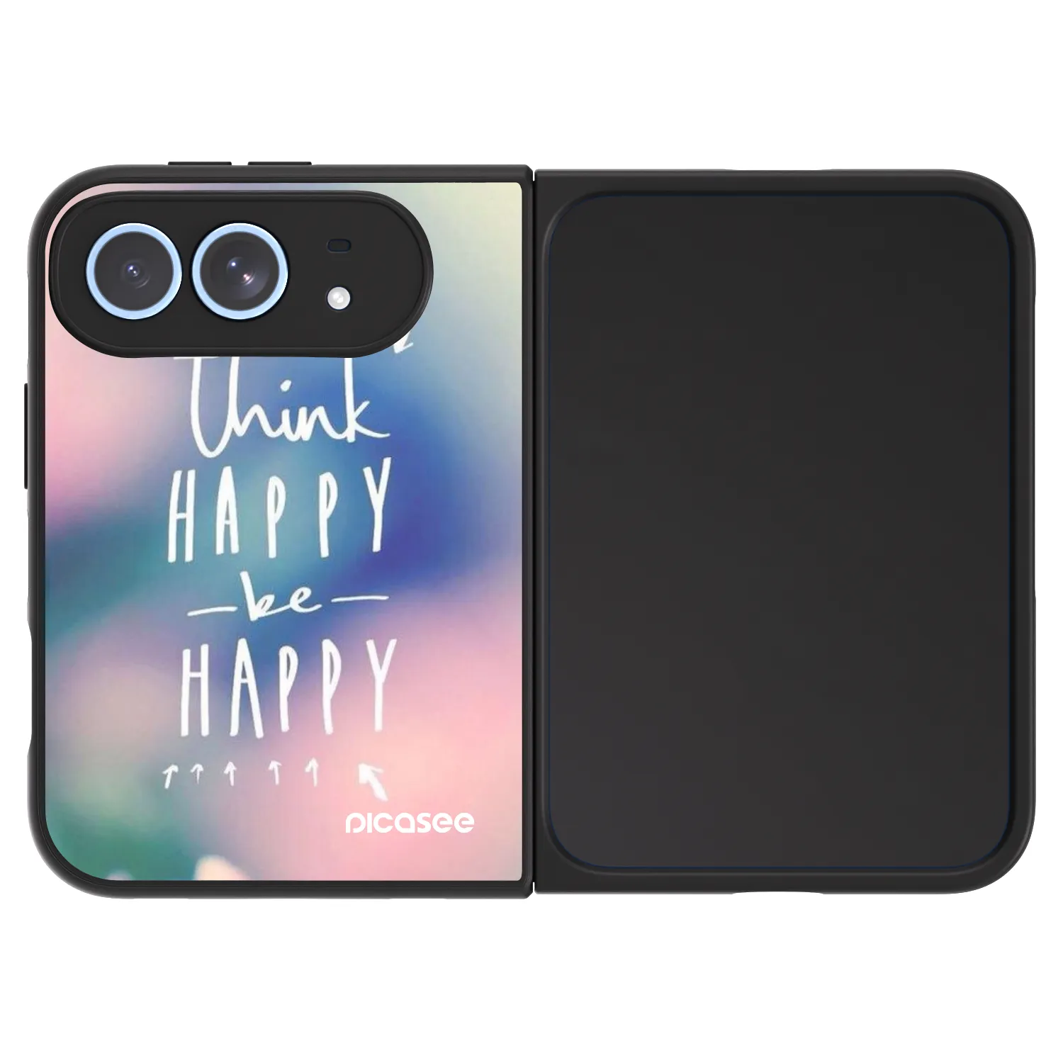Picasee ULTIMATE CASE MagSafe pro Apple iPhone Duo - Think happy be happy