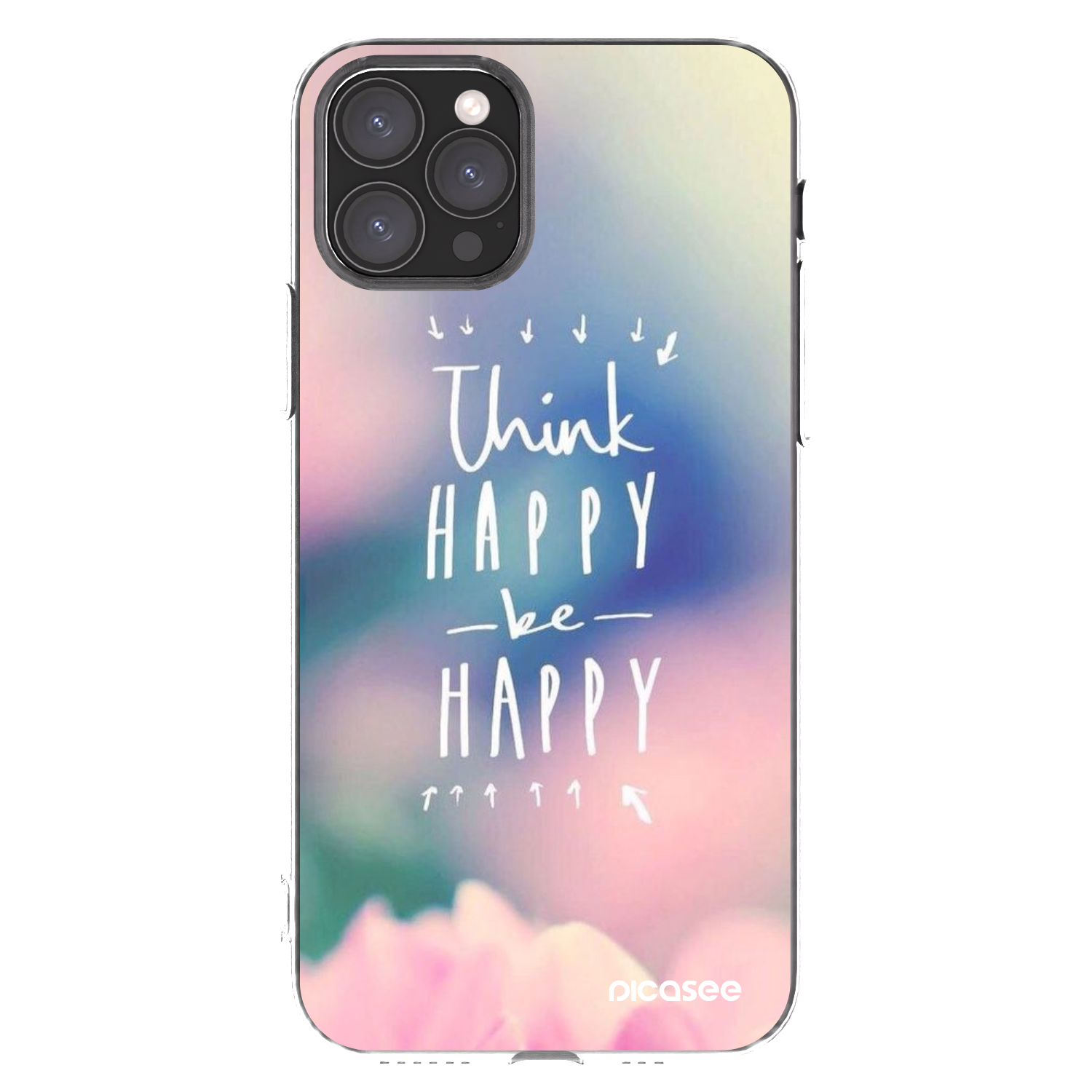Picasee διαφανής θήκη σιλικόνης Apple iPhone 11 Pro - Think happy be happy