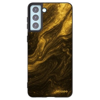 Picasee Μαύρη θήκη σιλικόνης για Samsung Galaxy S21+ 5G G996F - Black