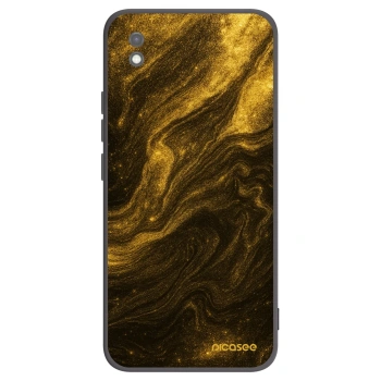 Picasee Μαύρη θήκη σιλικόνης για Xiaomi Redmi 9AT - Black
