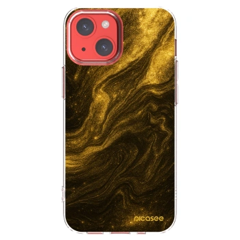 Picasee διαφανής θήκη σιλικόνης Apple iPhone 13 mini - Black