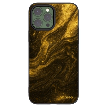 Picasee Μαύρη θήκη σιλικόνης για Apple iPhone 13 Pro Max - Black