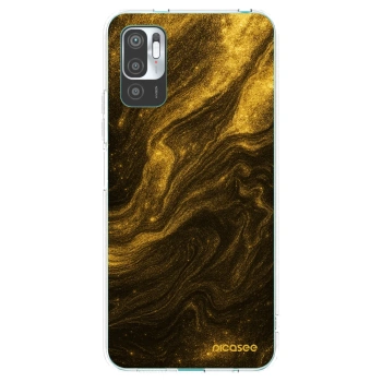 Picasee διαφανής θήκη σιλικόνης Xiaomi Redmi Note 10 5G - Black