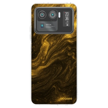 Picasee διαφανής θήκη σιλικόνης Xiaomi Mi 11 Ultra - Black