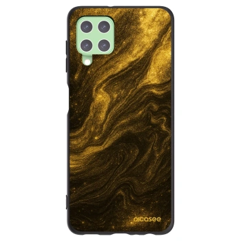 Picasee Μαύρη θήκη σιλικόνης για Samsung Galaxy A22 A225F 4G - Black