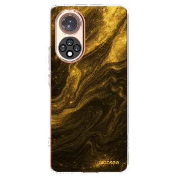 Picasee διαφανής θήκη σιλικόνης Honor 50 5G - Black