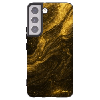 Picasee Μαύρη θήκη σιλικόνης για Samsung Galaxy S22 5G - Black