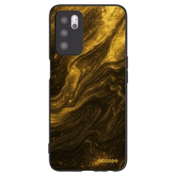 Picasee Μαύρη θήκη σιλικόνης για OPPO A16s - Black