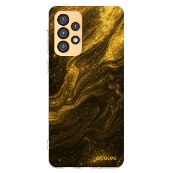Picasee διαφανής θήκη σιλικόνης Samsung Galaxy A33 5G A336 - Black