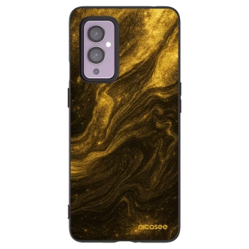 Picasee Μαύρη θήκη σιλικόνης για OnePlus 9 - Black