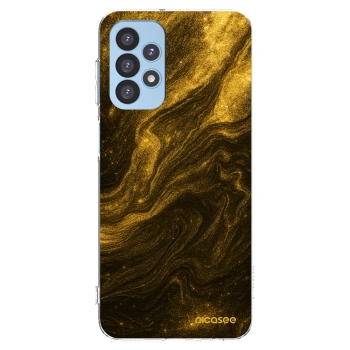 Picasee διαφανής θήκη σιλικόνης Samsung Galaxy A23 A235F 4G - Black