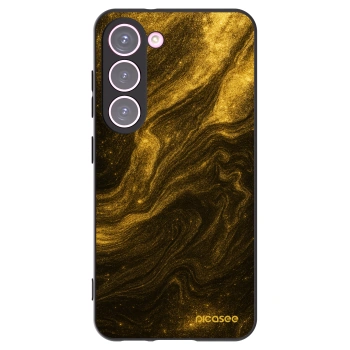 Picasee Μαύρη θήκη σιλικόνης για Samsung Galaxy S23 5G - Black