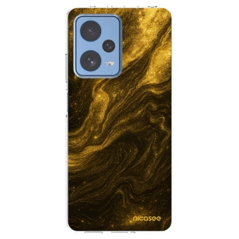 Picasee διαφανής θήκη σιλικόνης Xiaomi Redmi Note 12 Pro 5G - Black