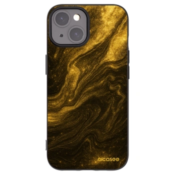 Picasee Μαύρη θήκη σιλικόνης για Apple iPhone 15 - Black