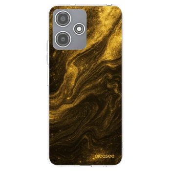 Picasee διαφανής θήκη σιλικόνης Xiaomi Redmi 12 5G - Black