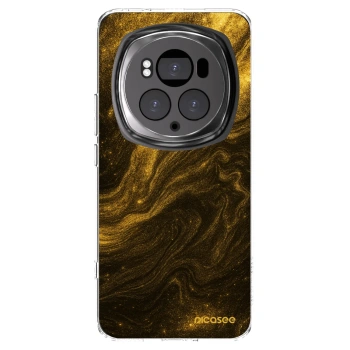 Picasee διαφανής θήκη σιλικόνης Honor Magic6 Pro - Black
