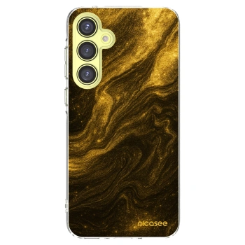 Picasee διαφανής θήκη σιλικόνης Samsung Galaxy A35 5G A356B - Black