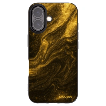 Picasee Μαύρη θήκη σιλικόνης για Apple iPhone 16 - Black