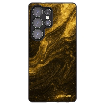 Picasee Μαύρη θήκη σιλικόνης για Samsung Galaxy S25 Ultra 5G - Black
