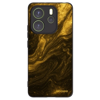 Picasee Μαύρη θήκη σιλικόνης για Xiaomi Redmi Note 14 4G - Black