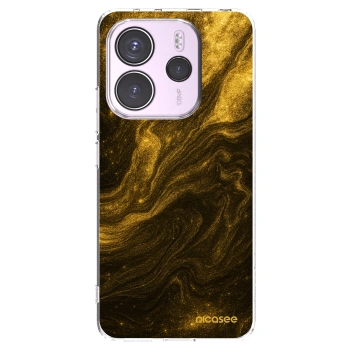 Picasee διαφανής θήκη σιλικόνης Xiaomi Redmi Note 14 4G - Black