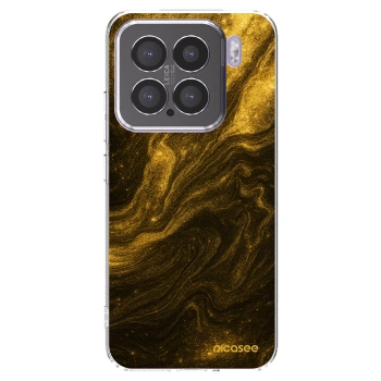 Picasee διαφανής θήκη σιλικόνης Xiaomi 15 - Black