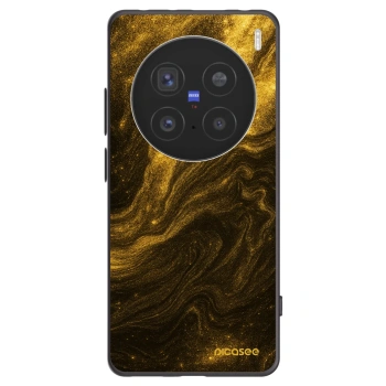 Picasee Μαύρη θήκη σιλικόνης για Vivo X200 Pro - Black