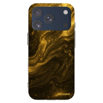 Picasee διαφανής θήκη σιλικόνης Apple iPhone 17 Pro - Black