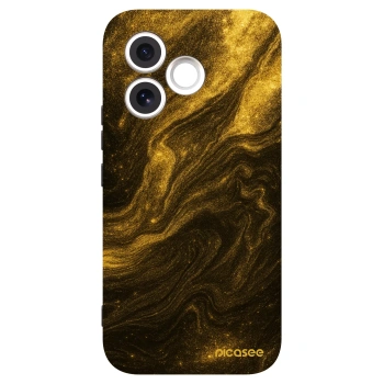 Picasee Μαύρη θήκη σιλικόνης για Honor 600 Lite - Black