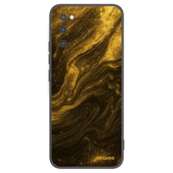 Picasee Μαύρη θήκη σιλικόνης για Samsung Galaxy S20 G980F - Black