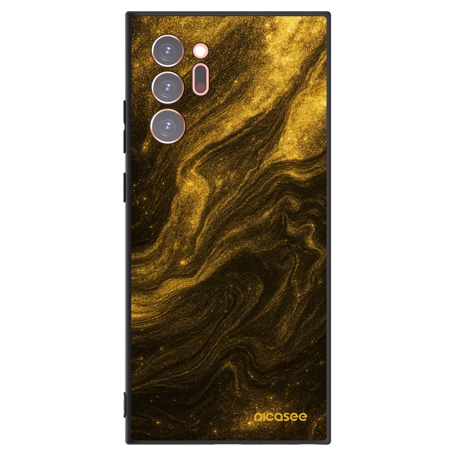 Picasee Μαύρη θήκη σιλικόνης για Samsung Galaxy Note 20 Ultra - Black