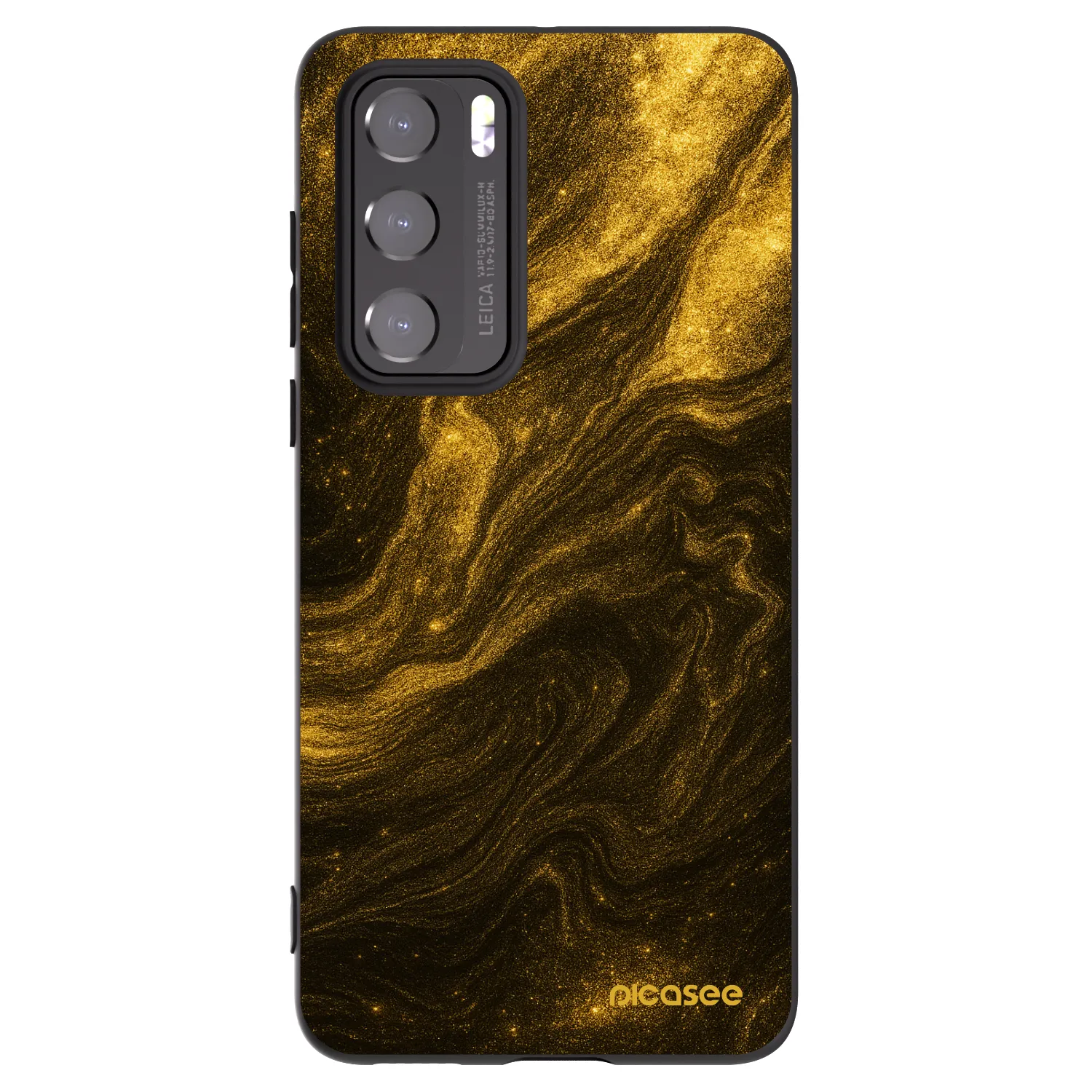 Picasee Μαύρη θήκη σιλικόνης για Huawei P40 - Black