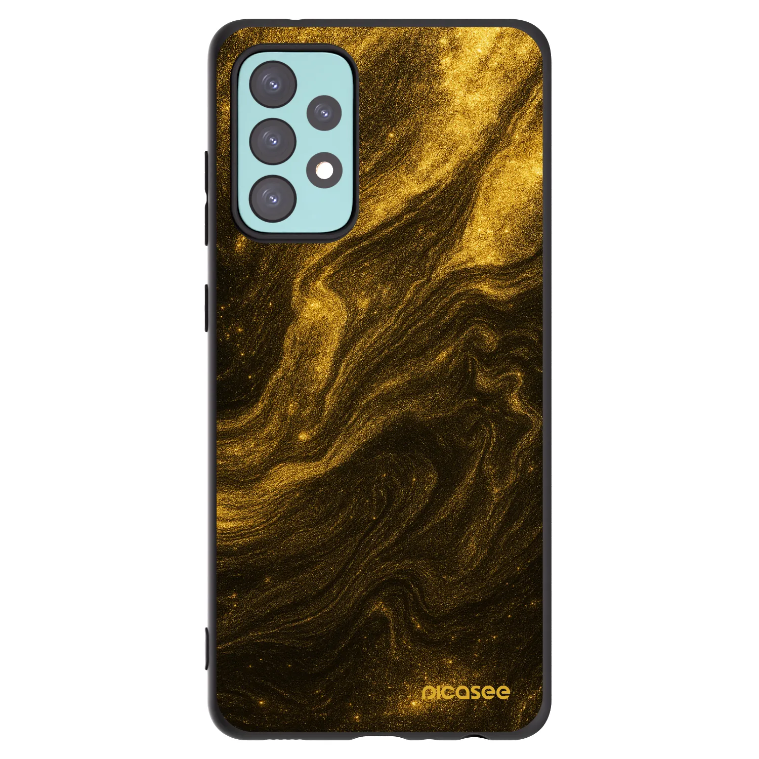 Picasee Μαύρη θήκη σιλικόνης για Samsung Galaxy A72 A725F - Black