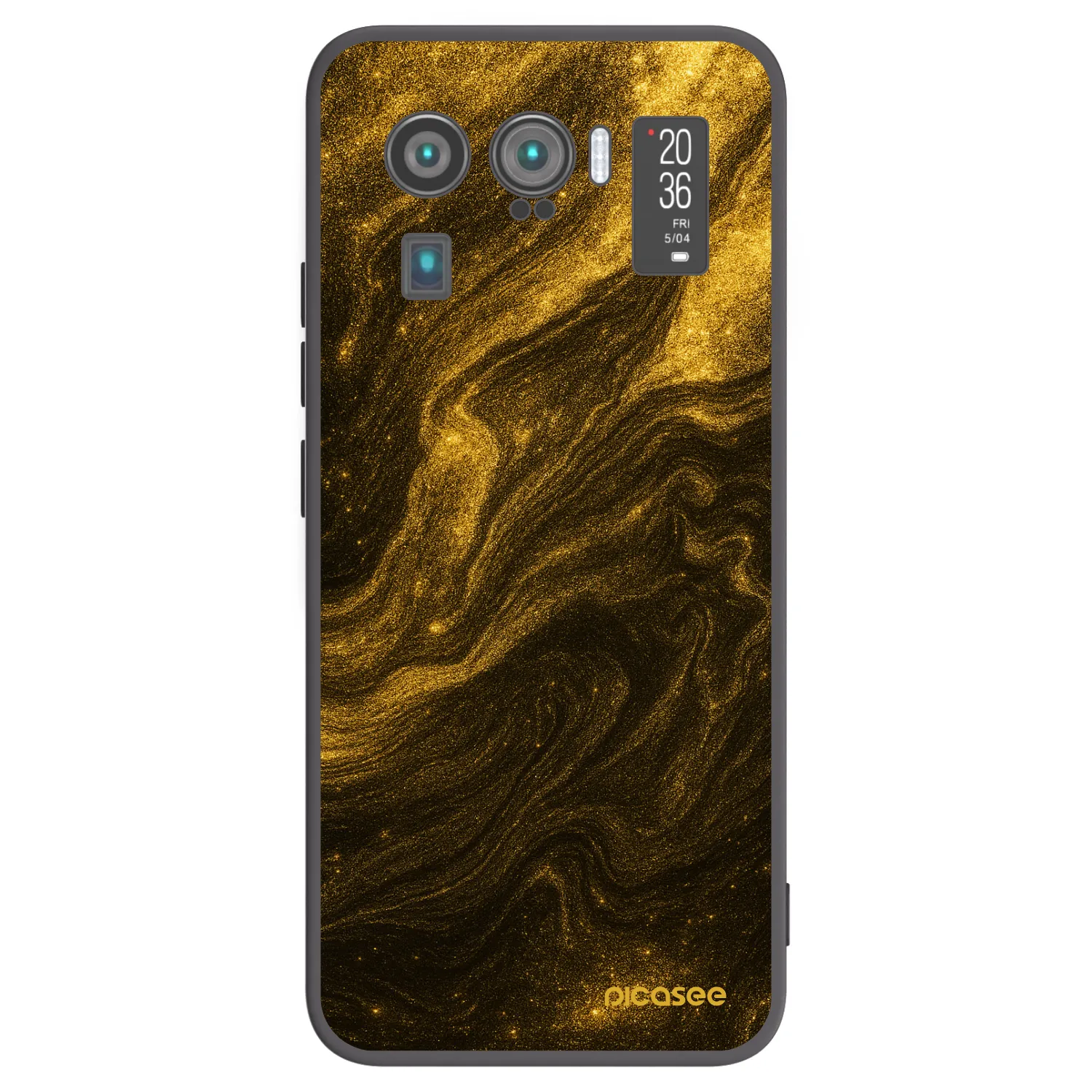 Picasee Μαύρη θήκη σιλικόνης για Xiaomi Mi 11 Ultra - Black