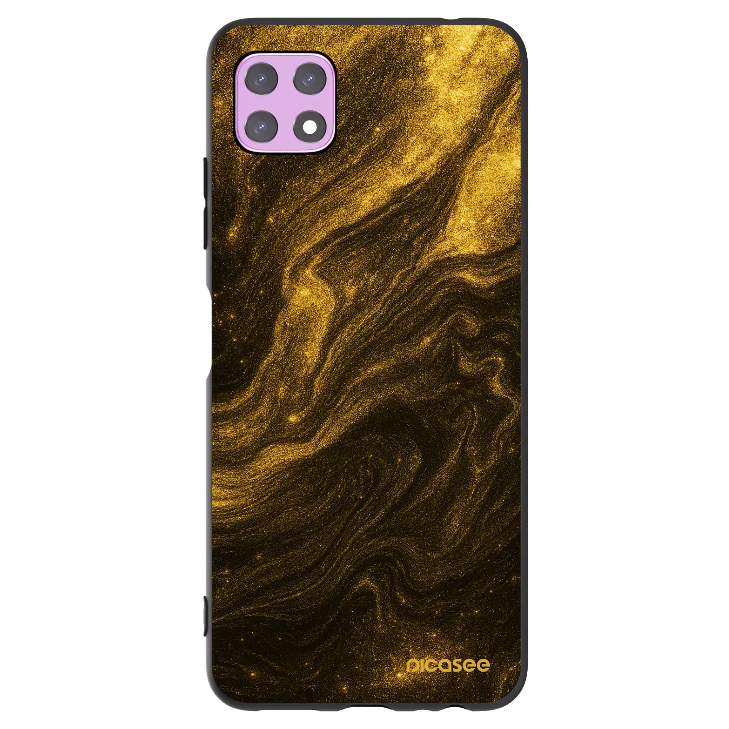 Picasee Μαύρη θήκη σιλικόνης για Samsung Galaxy A22 A226B 5G - Black