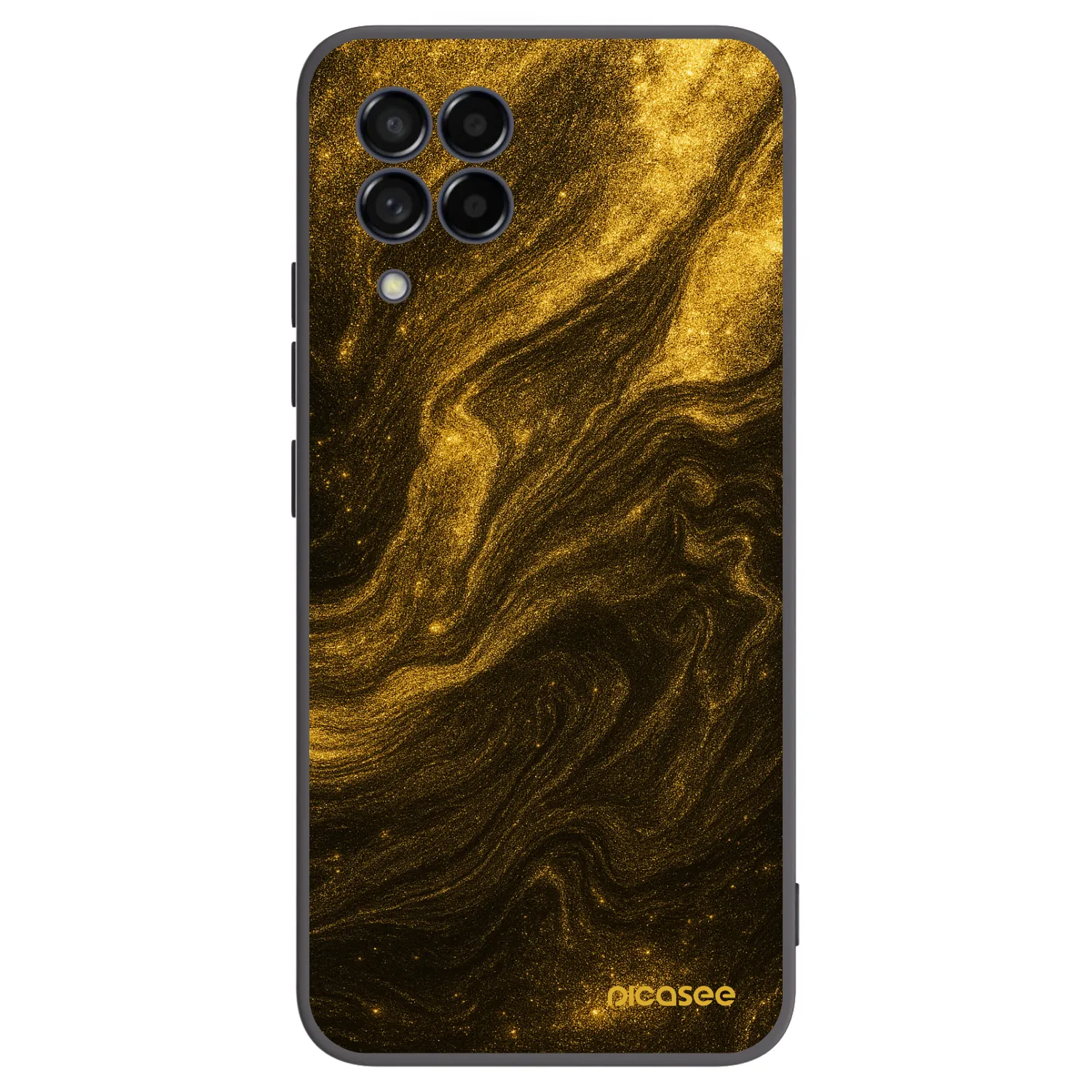 Picasee Μαύρη θήκη σιλικόνης για Samsung Galaxy M53 5G - Black