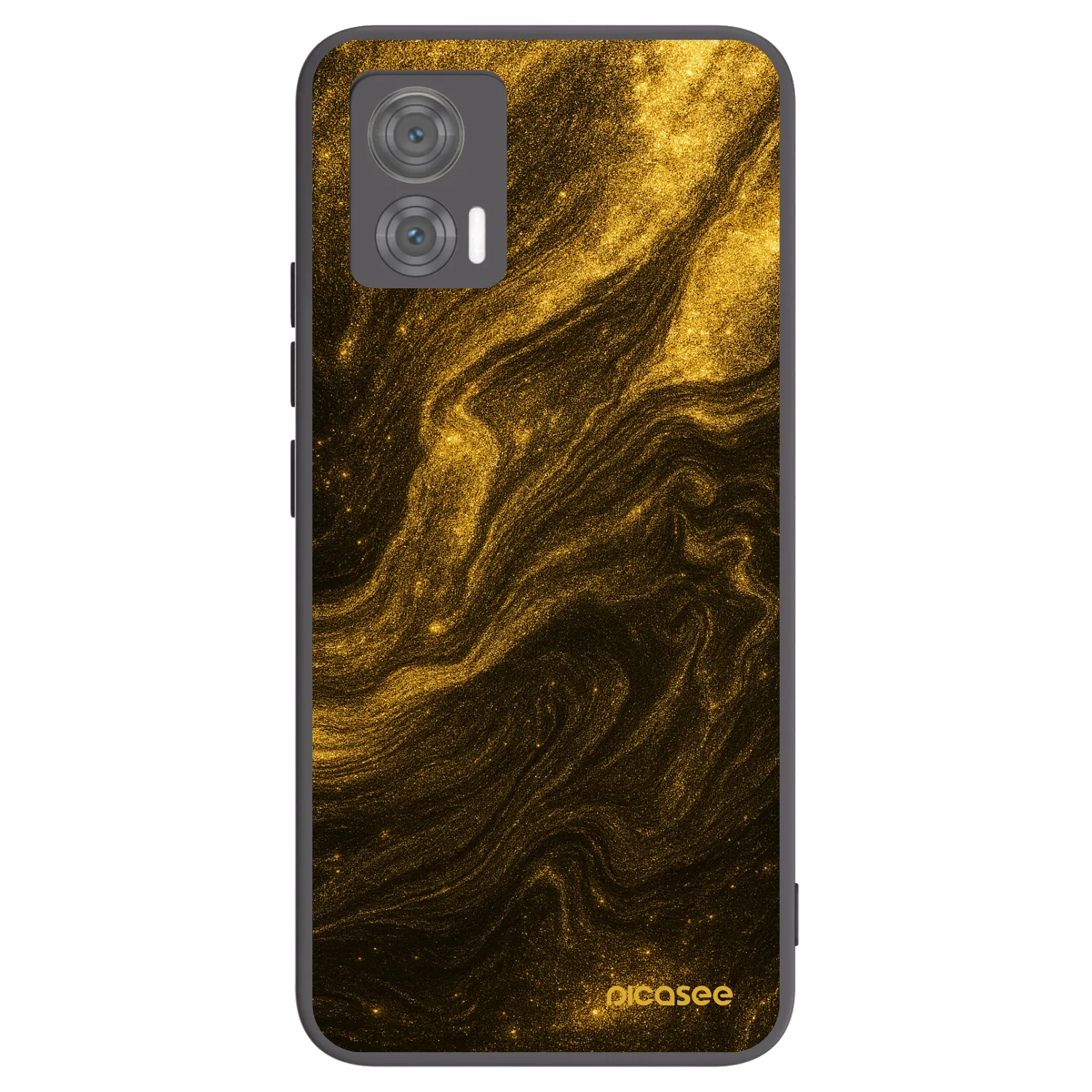 Picasee Μαύρη θήκη σιλικόνης για Motorola Edge 30 Neo - Black