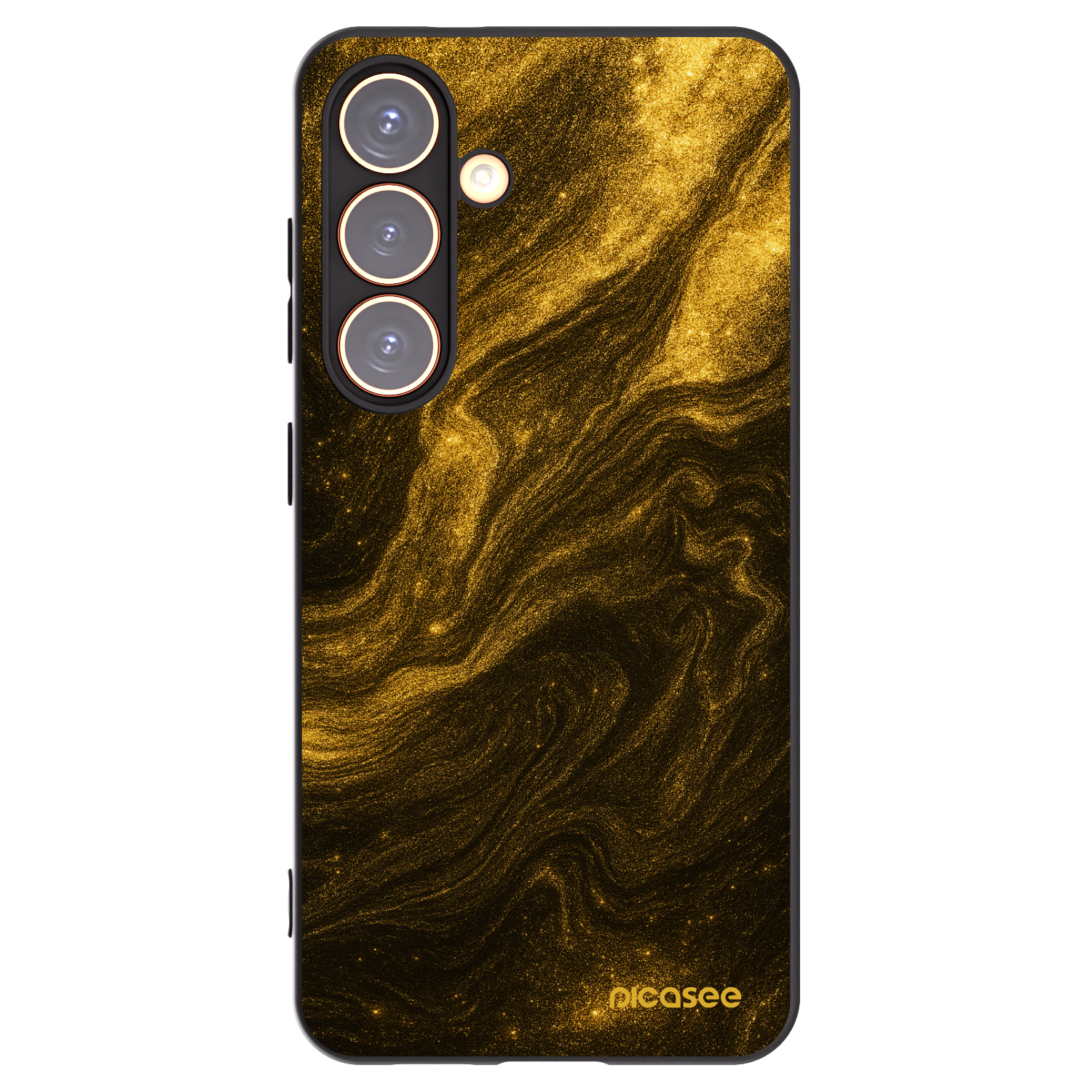 Picasee Μαύρη θήκη σιλικόνης για Samsung Galaxy S24 S921B 5G - Black