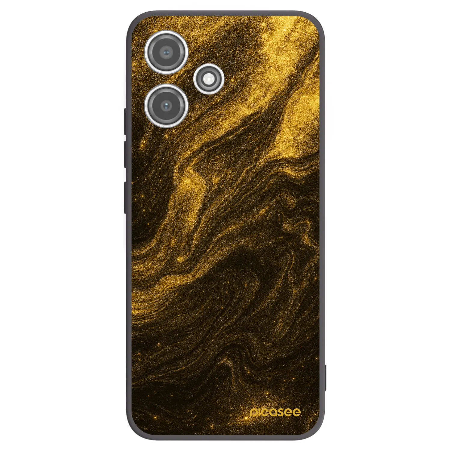 Picasee Μαύρη θήκη σιλικόνης για Xiaomi Redmi 12 5G - Black