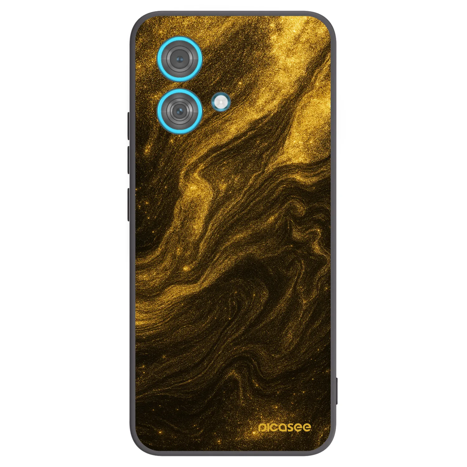 Picasee Μαύρη θήκη σιλικόνης για Motorola Edge 40 Neo - Black