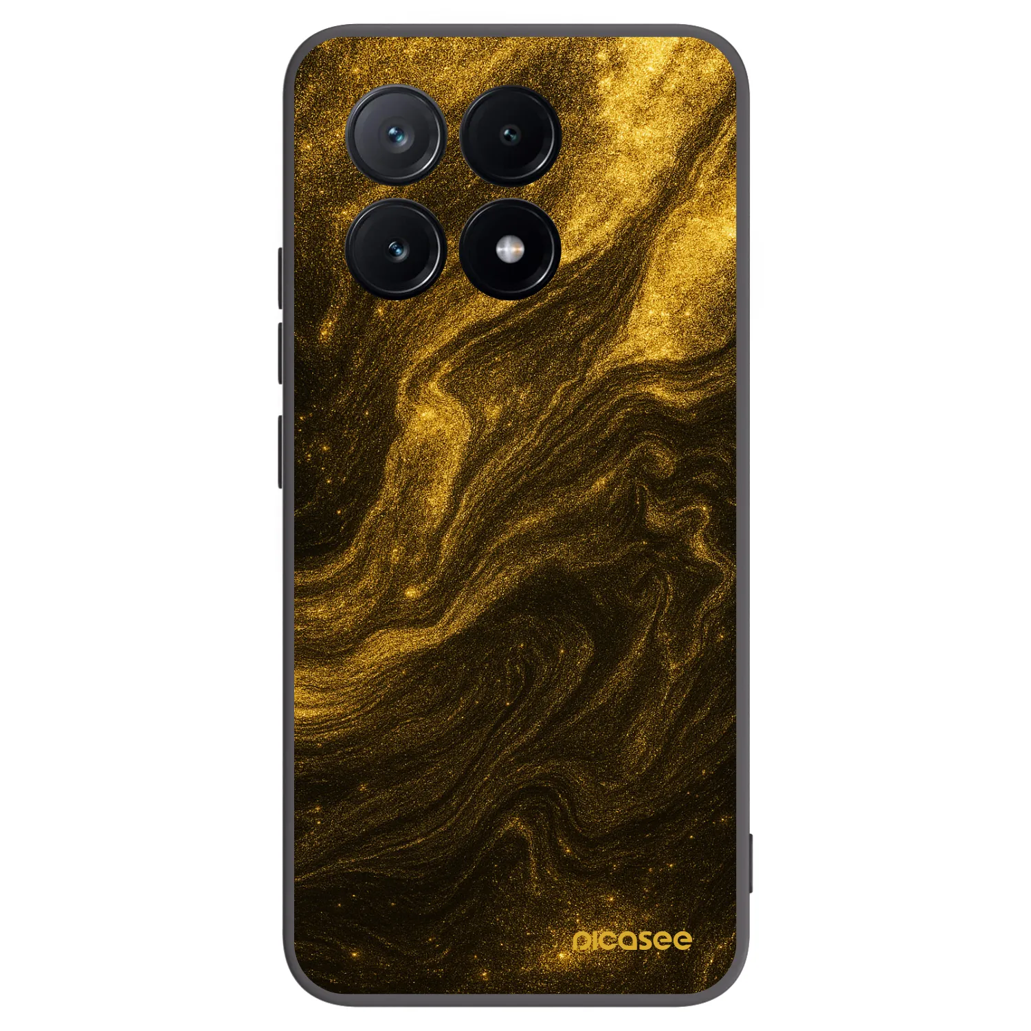 Picasee Μαύρη θήκη σιλικόνης για Xiaomi Poco X6 Pro - Black