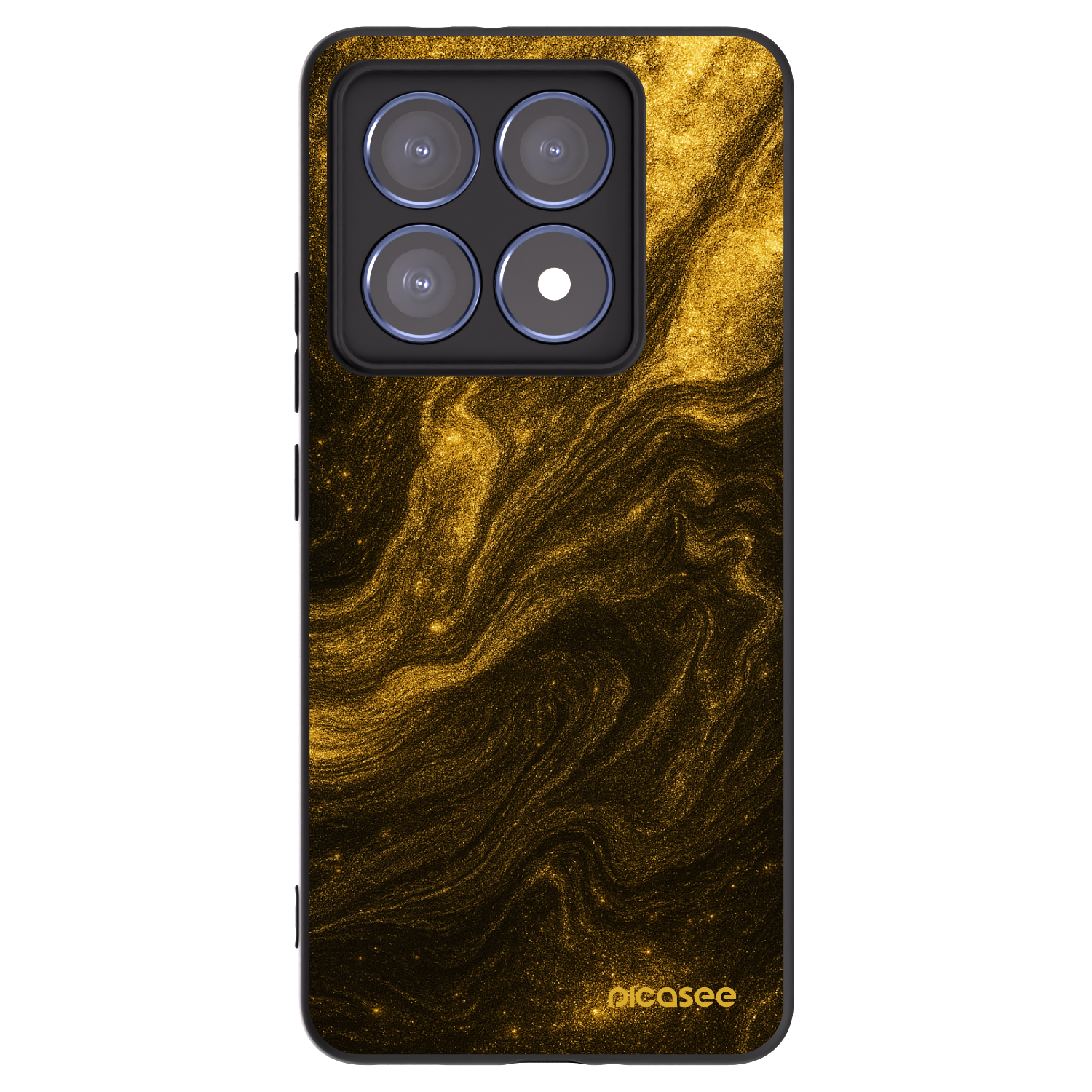 Picasee Μαύρη θήκη σιλικόνης για Xiaomi 14T Pro - Black