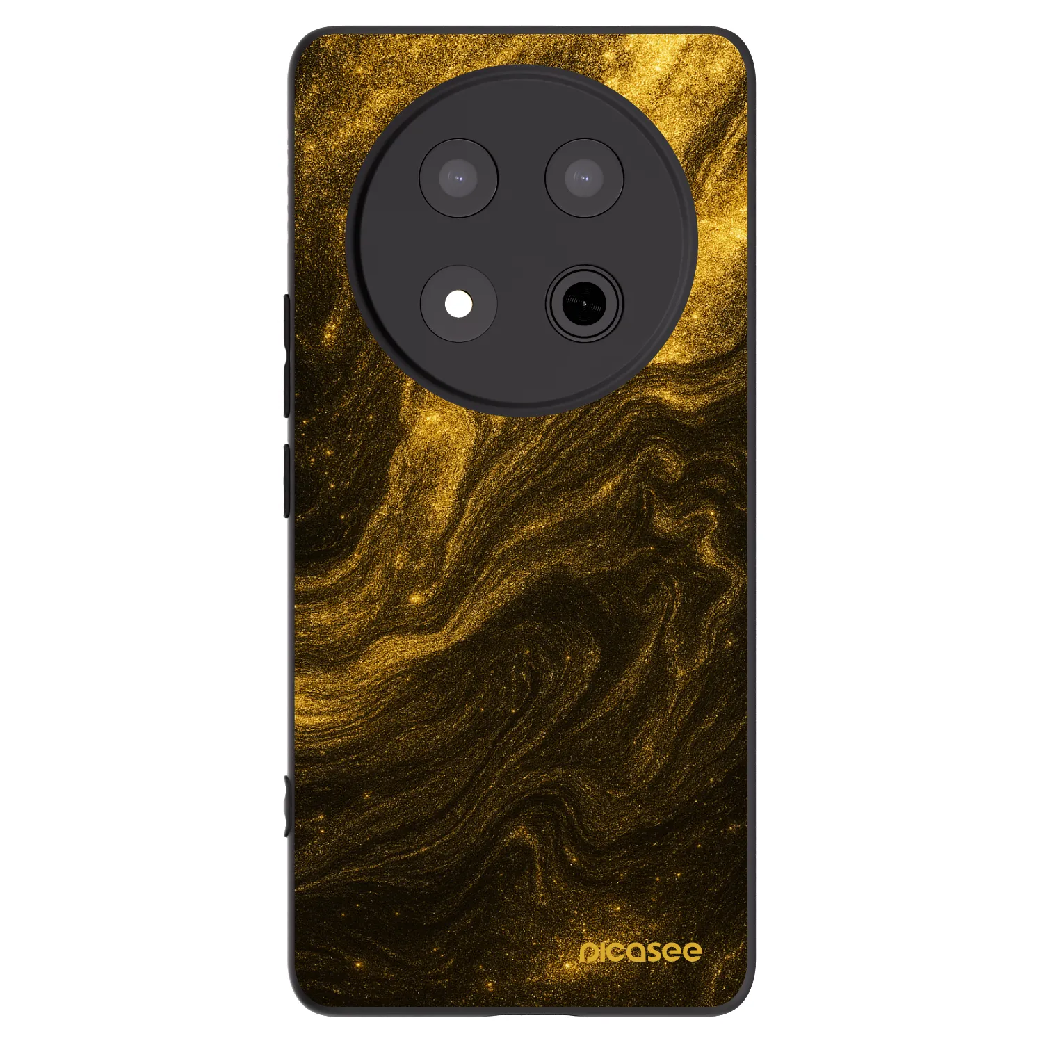 Picasee Μαύρη θήκη σιλικόνης για Honor Magic7 Lite 5G - Black