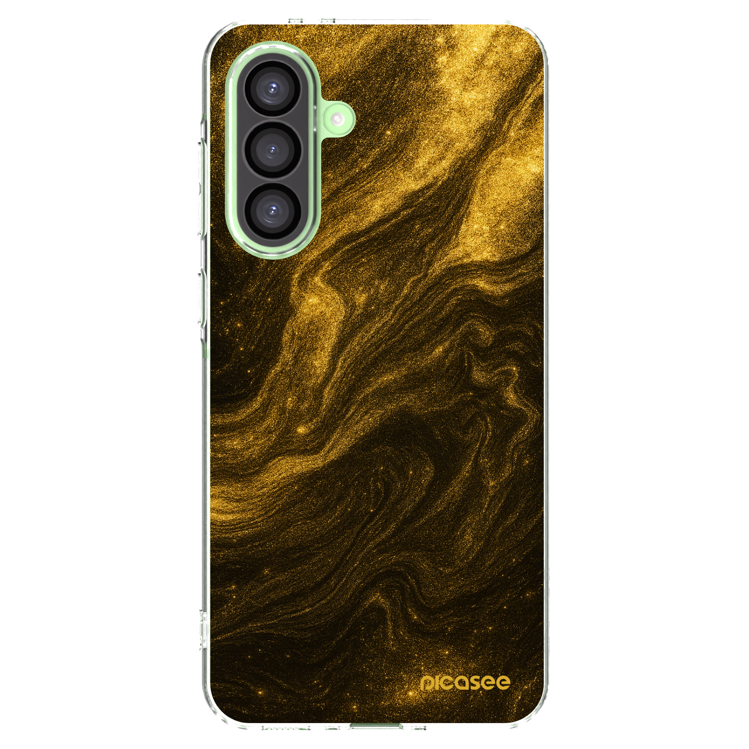 Picasee διαφανής θήκη σιλικόνης Samsung Galaxy A26 5G A266B - Black