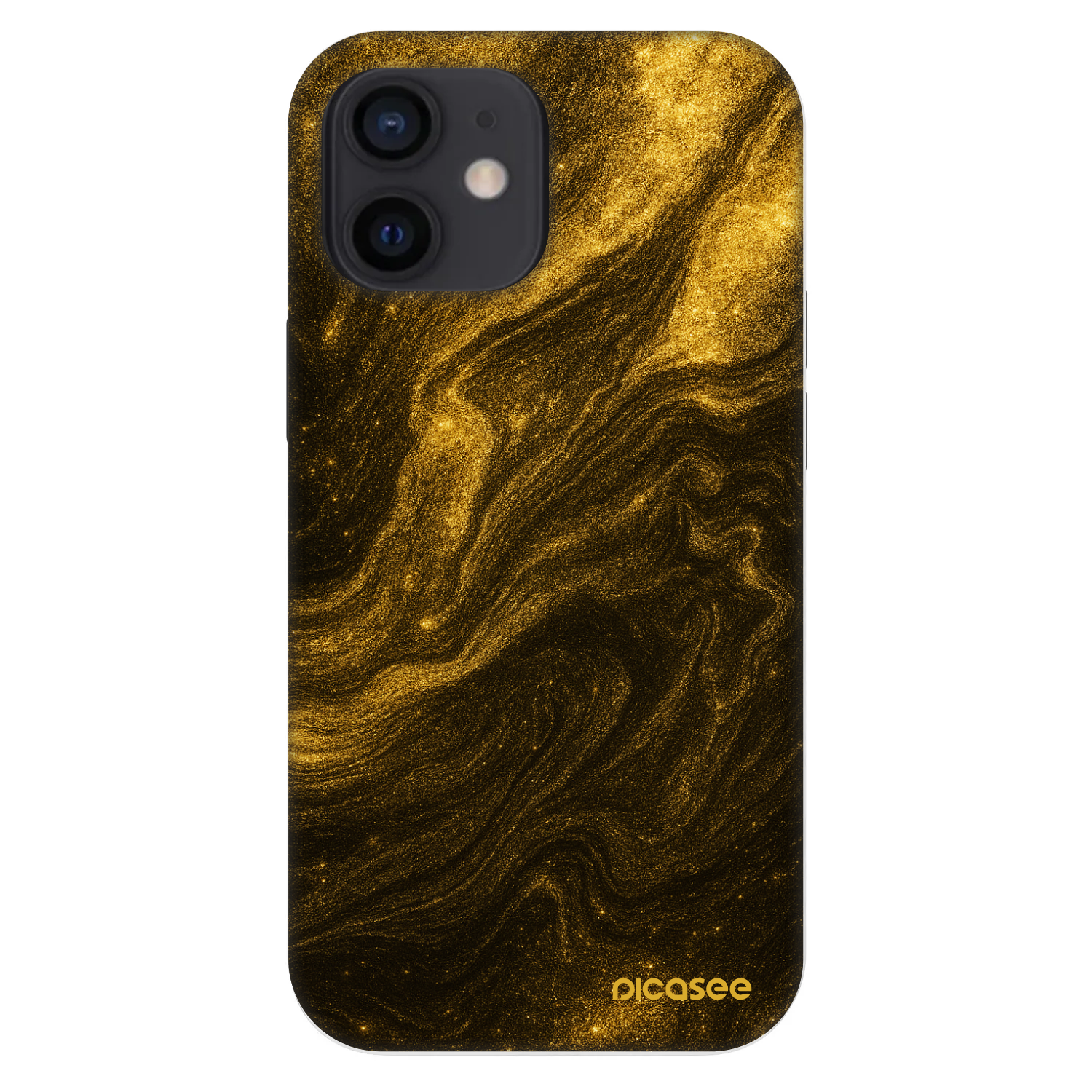 Picasee Fashion Case για Apple iPhone 12 mini - Black