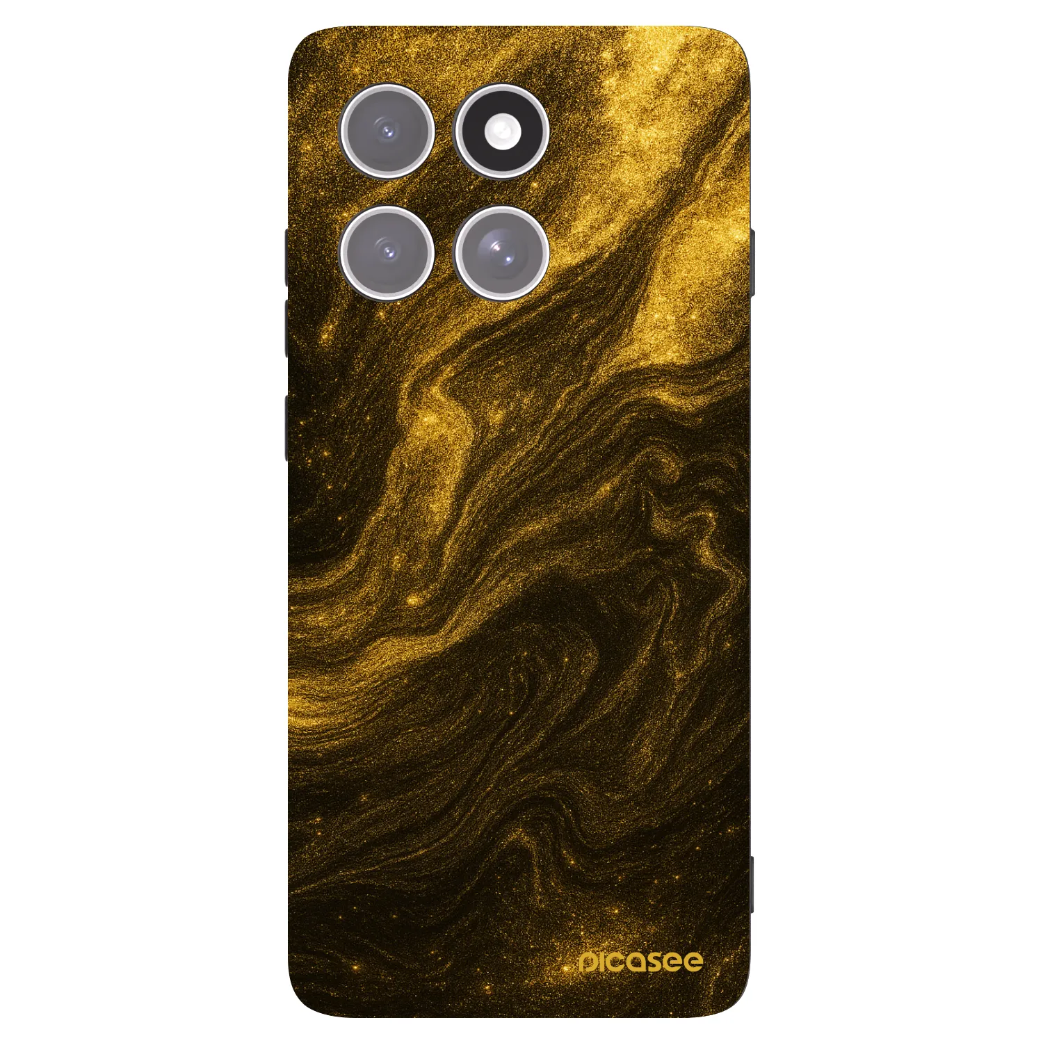 Picasee Μαύρη θήκη σιλικόνης για Motorola Edge 60 Pro - Black