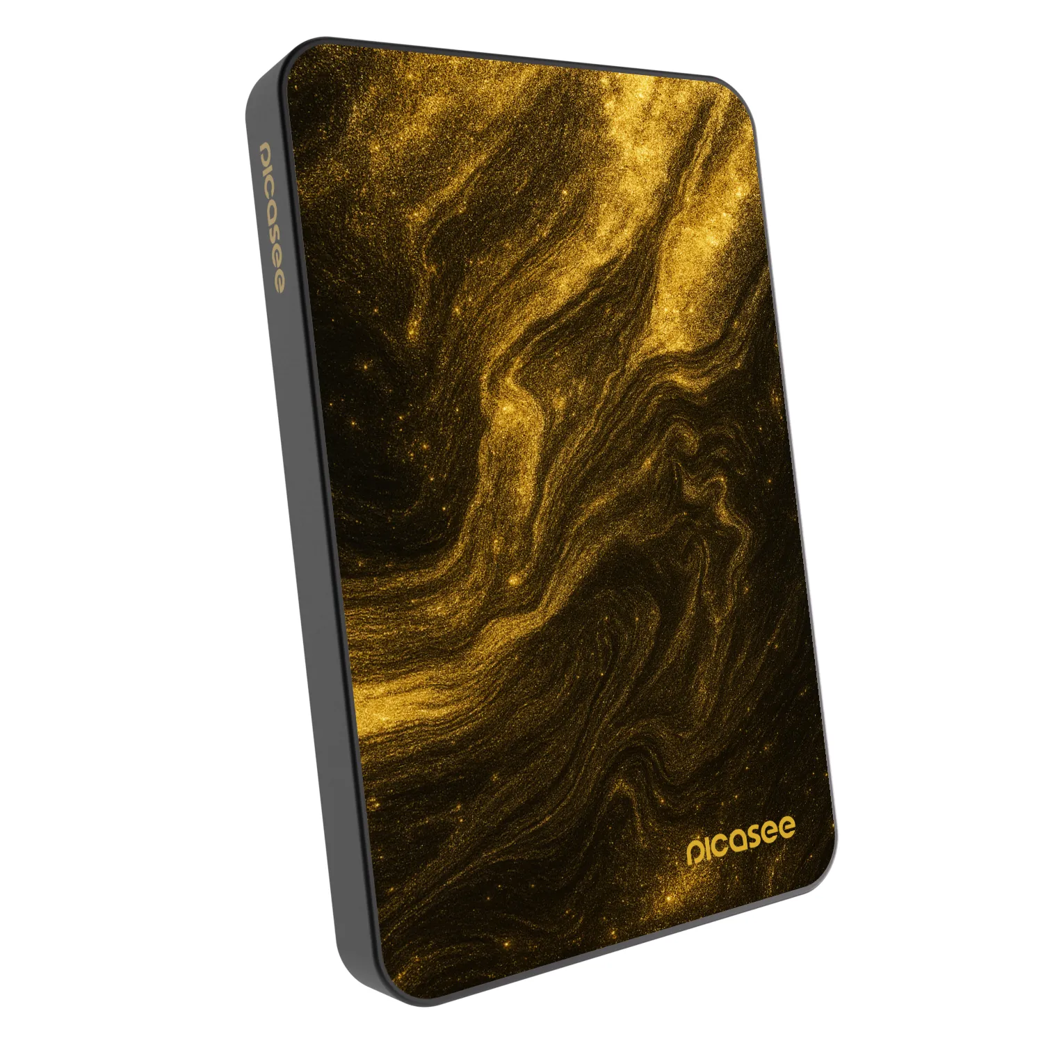 Picasee Powerbank με MagSafe 5 000 mAh Γκρί - Black